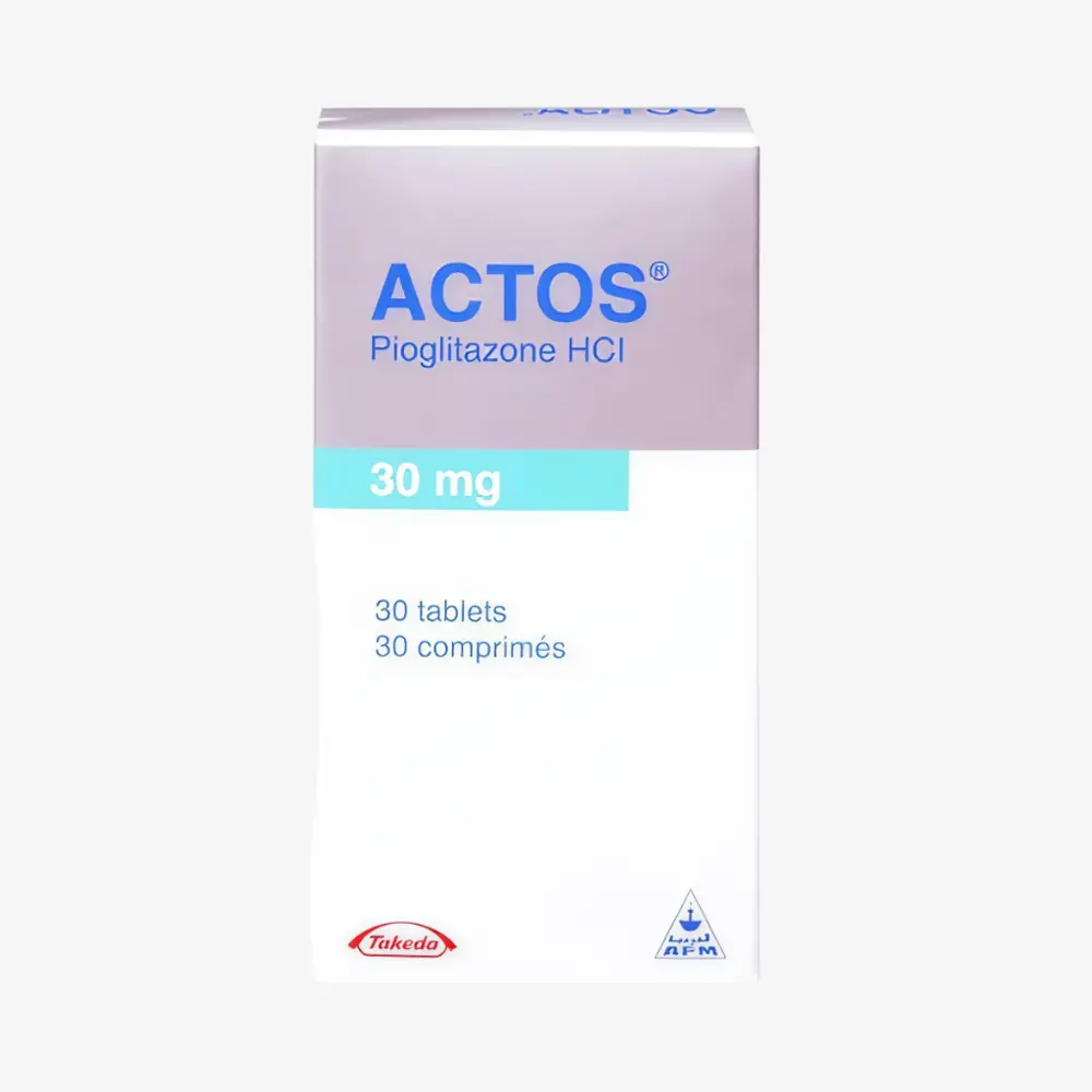 Actos 30 mg 30 tablets 30mg