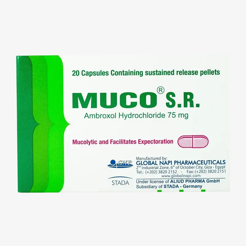 ميوكو اس ار 75 مليجرام اقراص 75mg