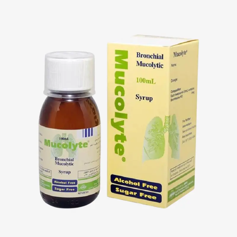 ميوكولايت 100 ملي شراب 4mg