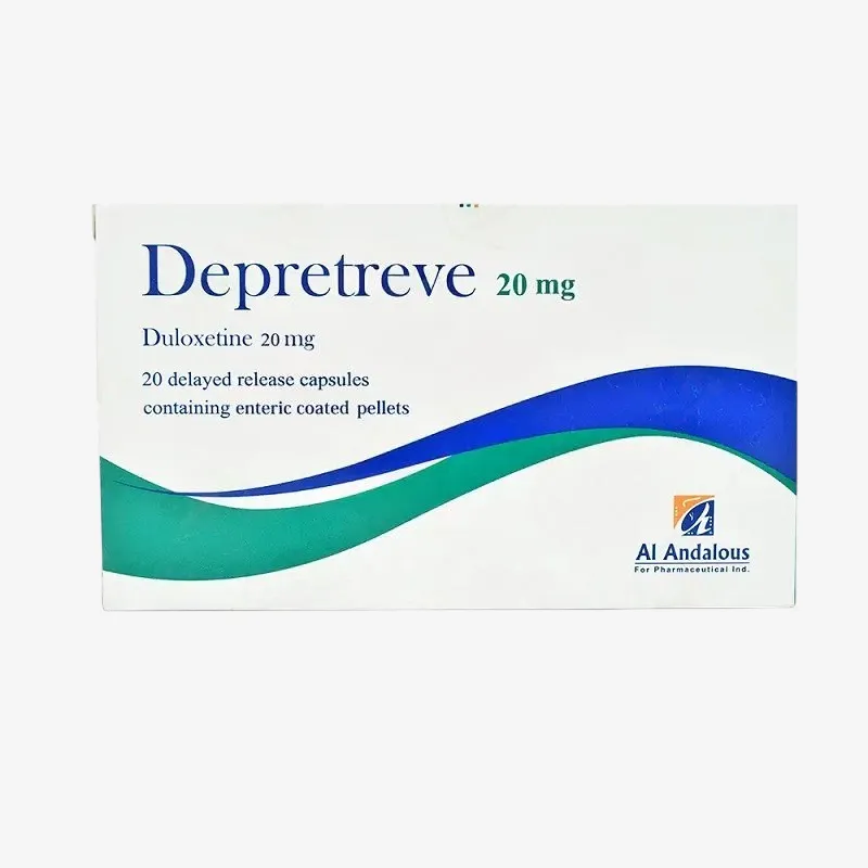 depretreve 20 mg 20 capsules 20 mg