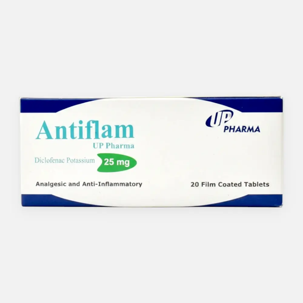 antiflam 25mg 20 tablets 25mg