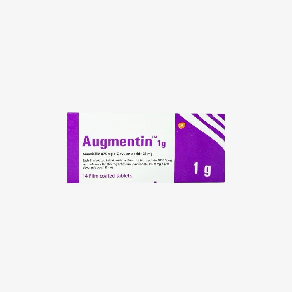 augmentin 1 g 14 tablets - rosheta uae 1 g