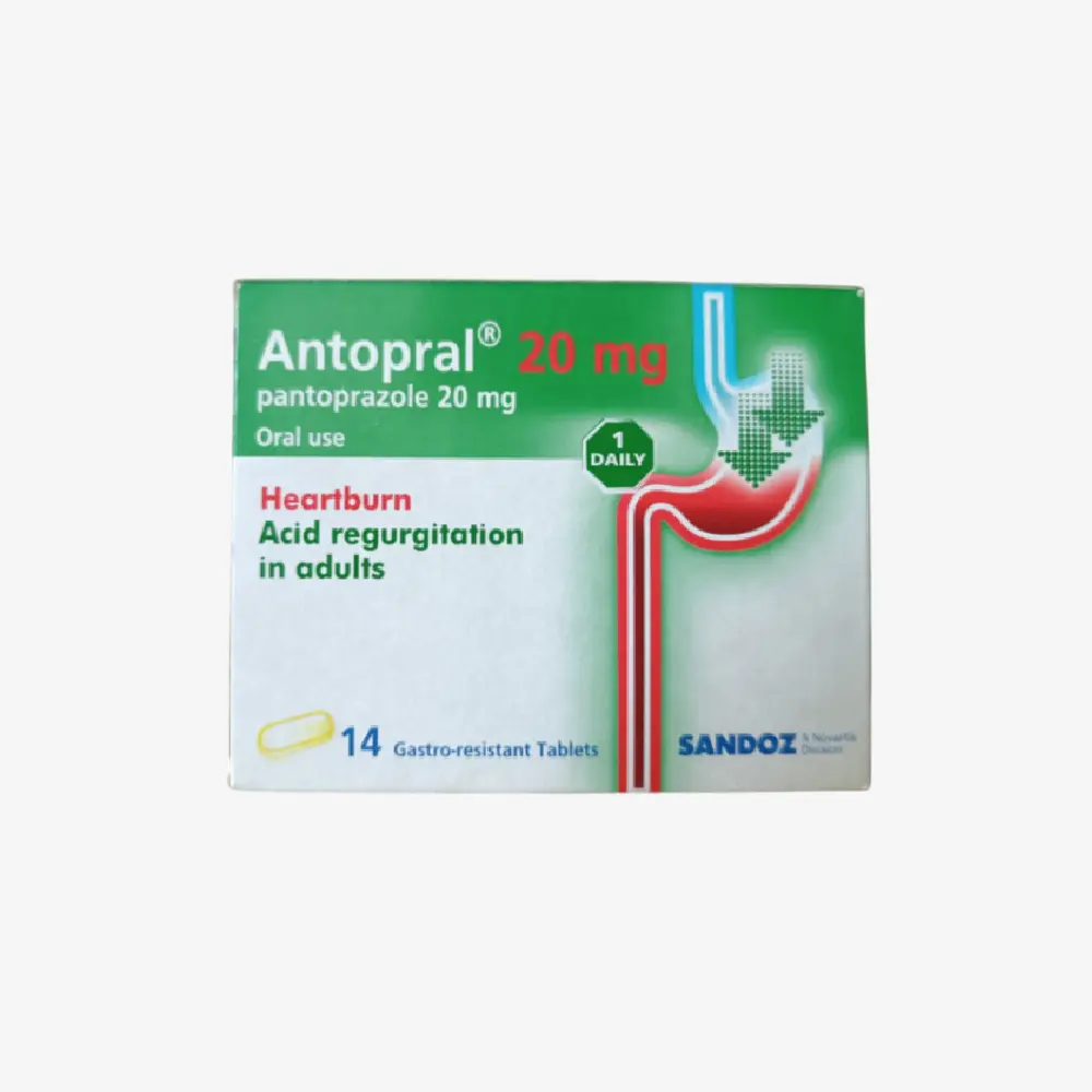 Antopral 20 mg 14 tablets 20mg