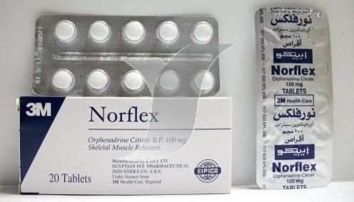 Norflex 100mg Tablets Rosheta