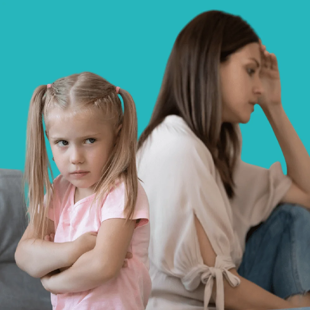 how do I deal with a child's stubborn behavior in kindergarten 