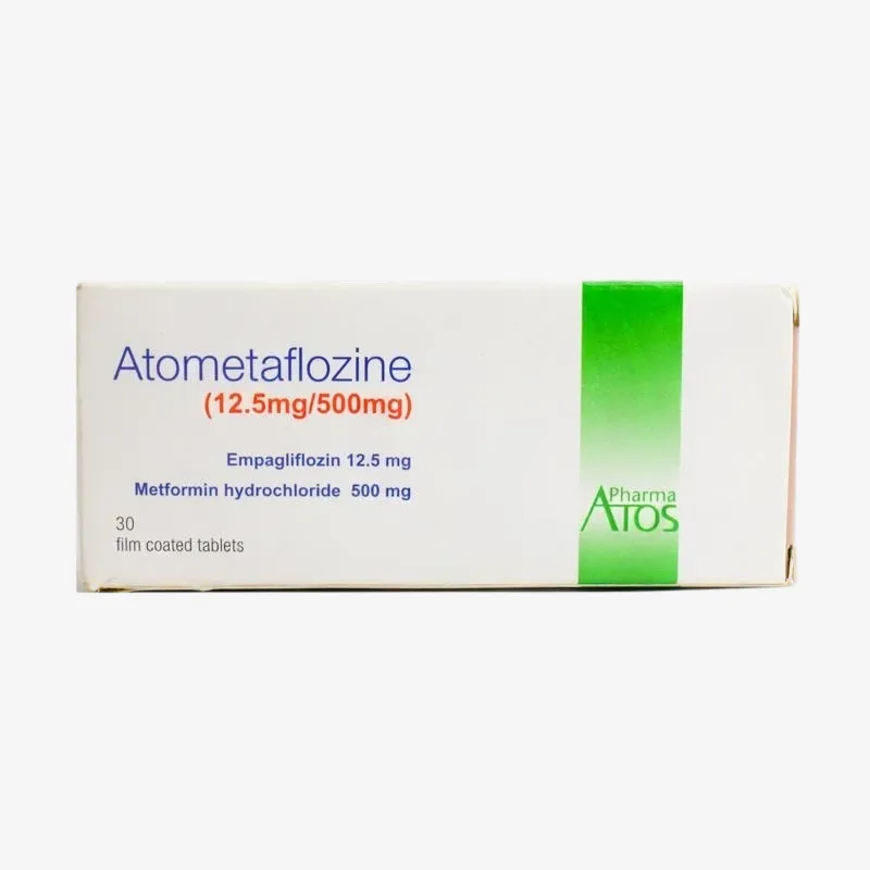 atometaflozine 12.5/500mg 30 tablets