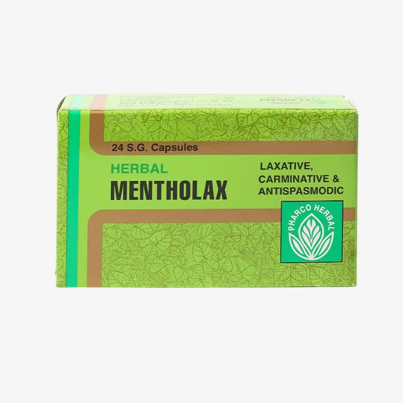 Mentholax 20 mg Capsules 20mg