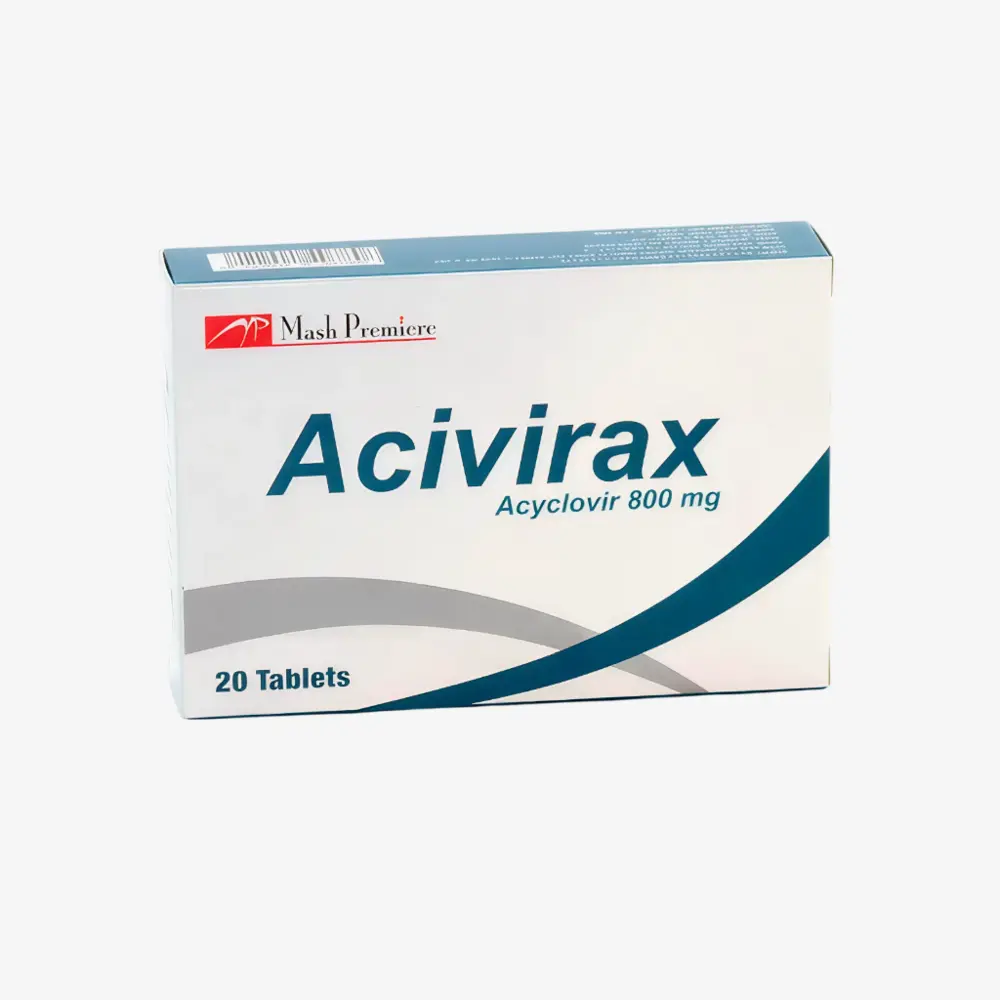 اسيفيراكس 800 مليجرام 20 قرص 800mg