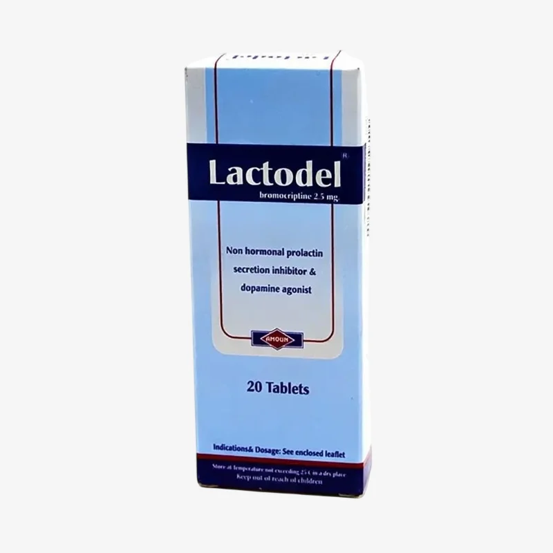 لاكتوديل اقراص لعلاج زيادة افراز هرمون الحليب 2.5 مجم