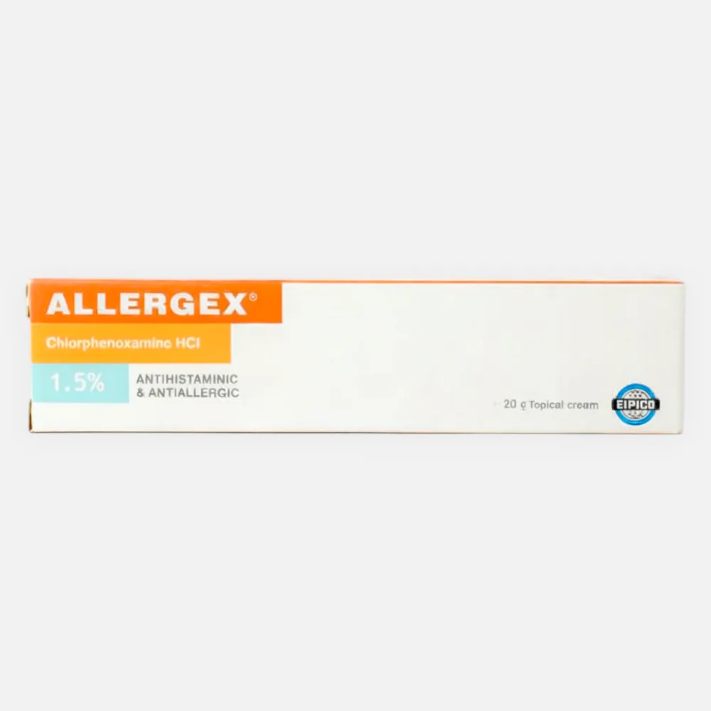 allergex 1.5% cream 20 gm 1.5%