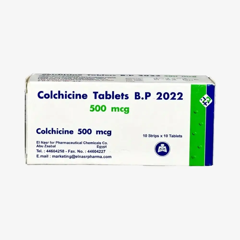colchicine 500 mcg 100 tablets 500 mcg