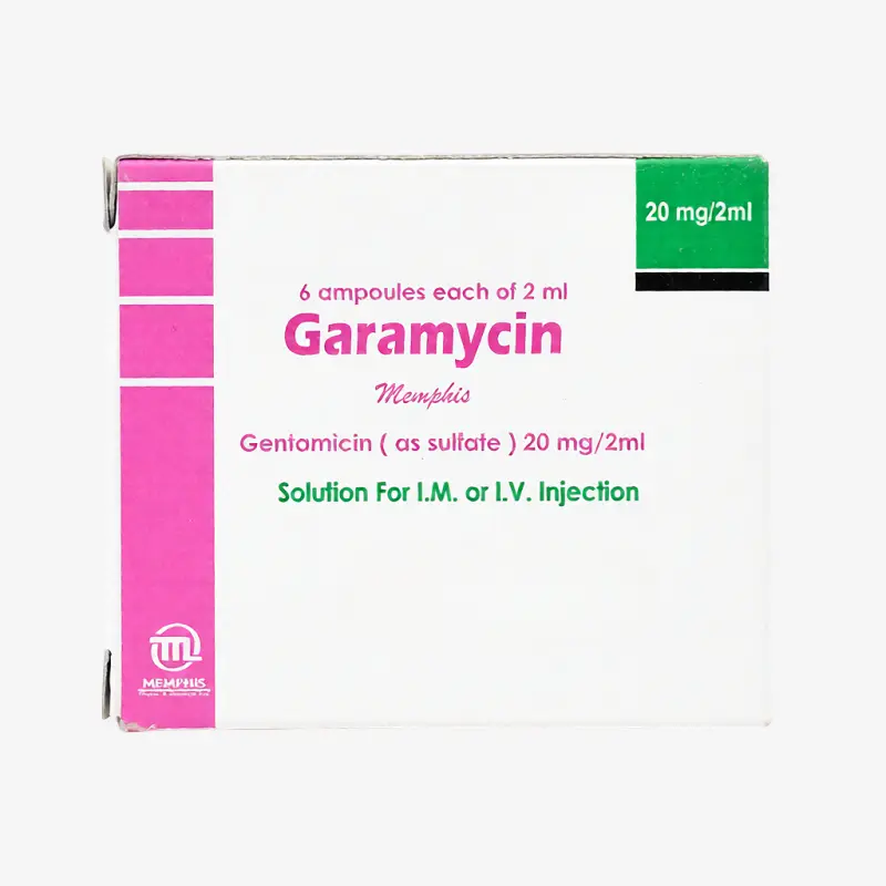 جاراميسين 20 مليجرام امبولات 20mg