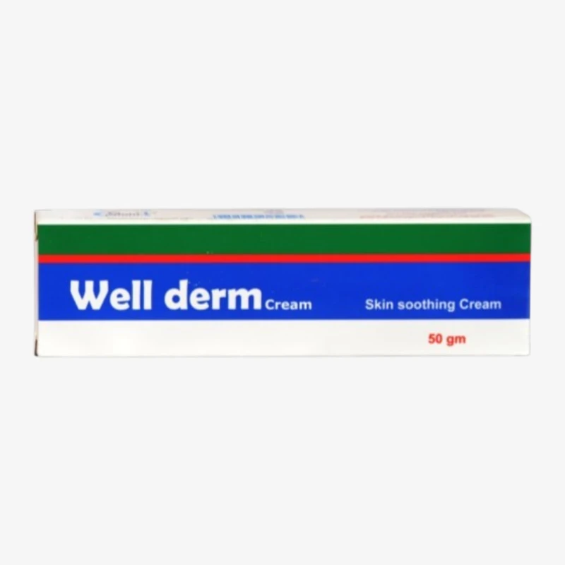 well derm 50 gm cream for skincare 
