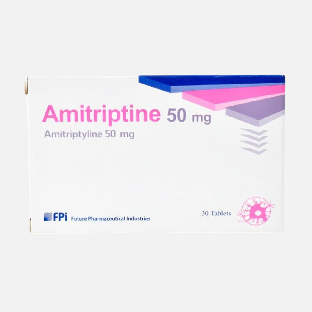 amitriptine 50 mg 30 tablets - rosheta uae 50 mg