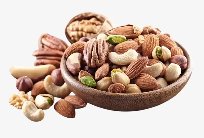 المكسرات لزيادة الوزن