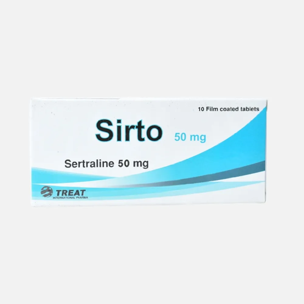sirto 50mg 10 f.c. tabs 50 mg