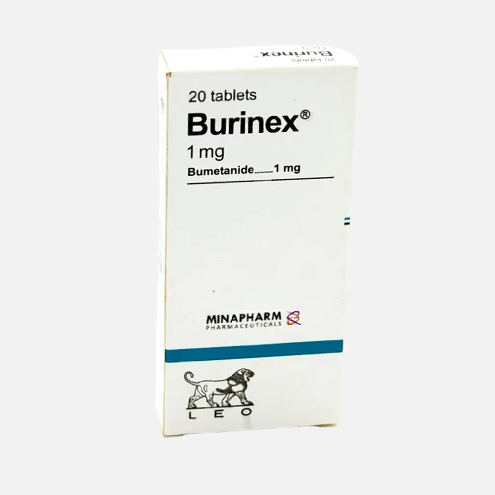 Burinex 1 Mg 20 Tab Rosheta Saudi Arabia