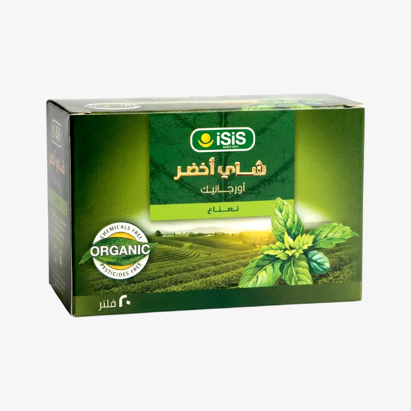 ايزيس شاي اخضر بالنعناع 