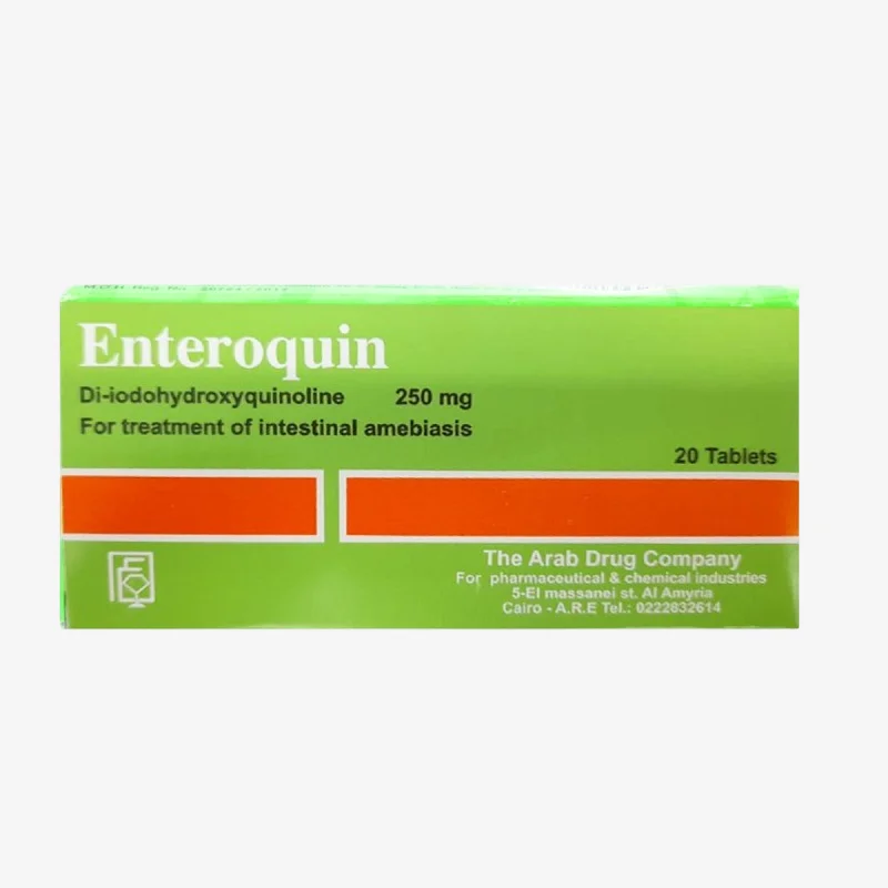 Enteroquin 250 mg tablets 250mg