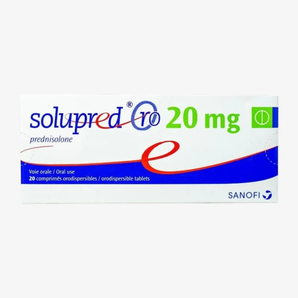 Solupred 20 mg 20 tablets 20mg