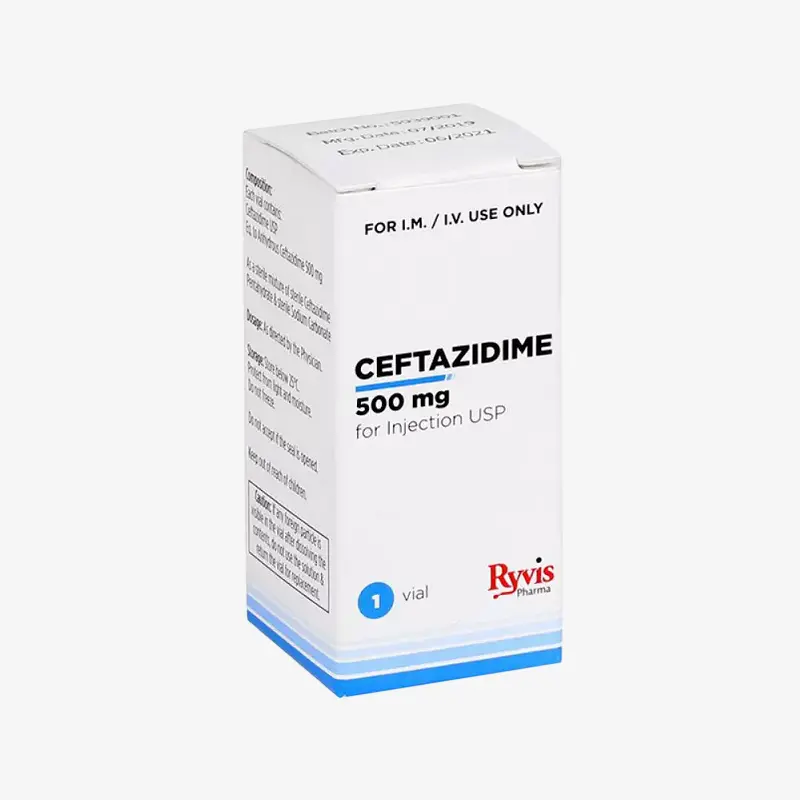 سيفتازيديم 500 مليجرام فيال 500 مليجرام