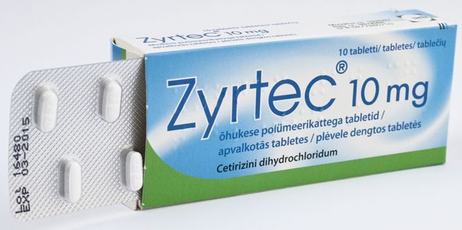 Zyrtec 10mg Tablets