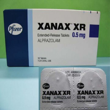 Xanax 0.5mg tablet