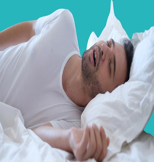 الشخير بصوت مرتفع من اعراض انقطاع التنفس اثناء النوم