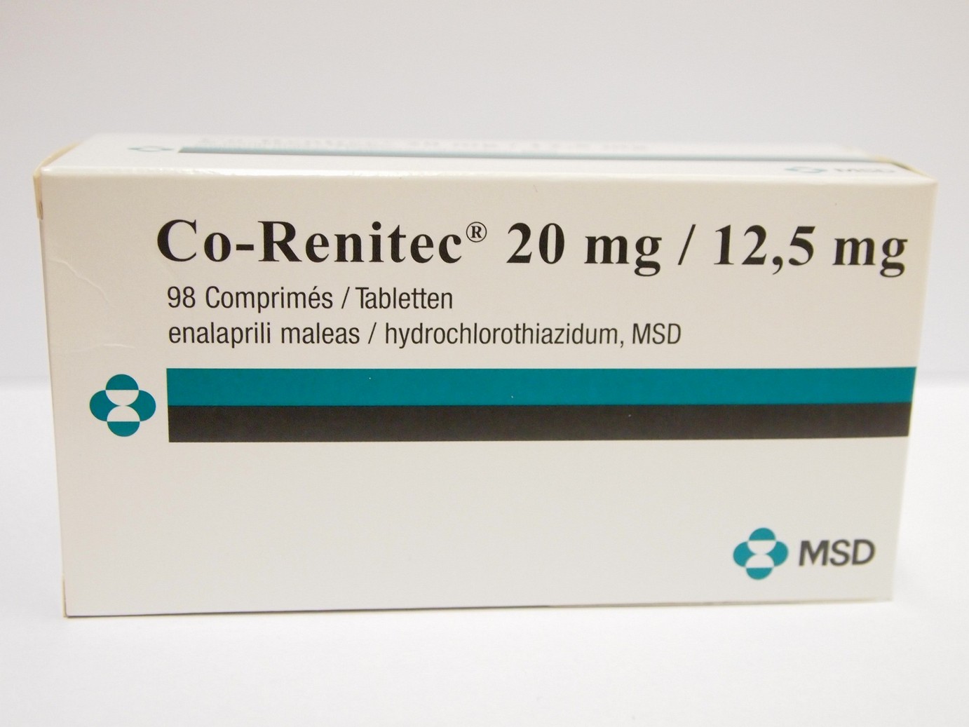 CO-RENITEC 20 mg/12,5 mg tabletta
