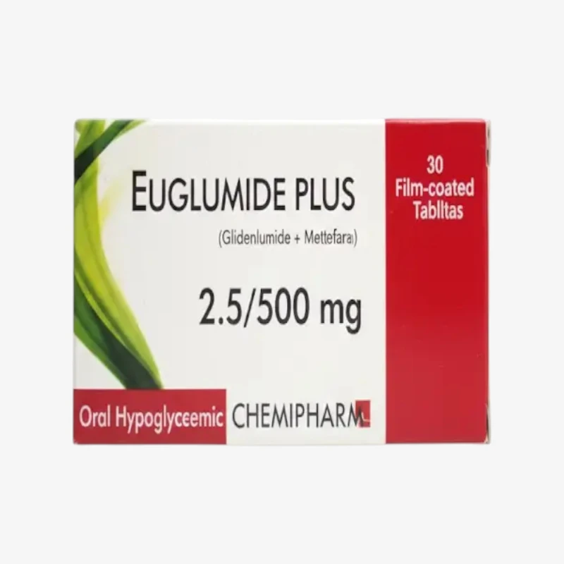 Euglumide Plus 2.5 mg Tablets 2.5mg