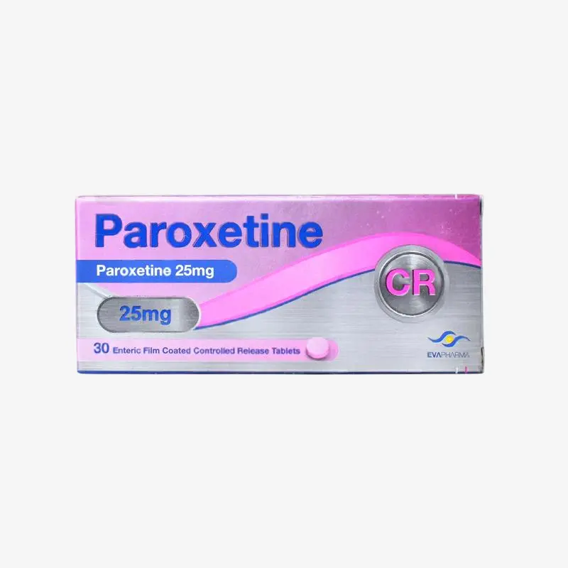 paroxetine cr 25 mg 30 tablets - rosheta uae 25 mg