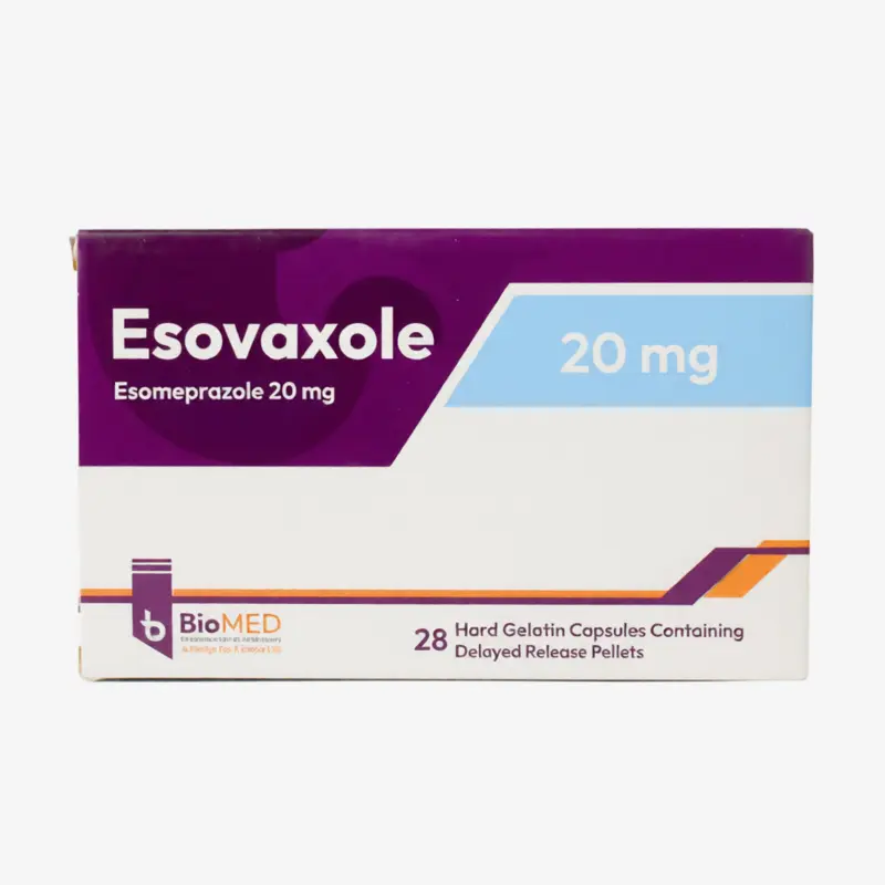 esovaxole 20 mg 28 capsules