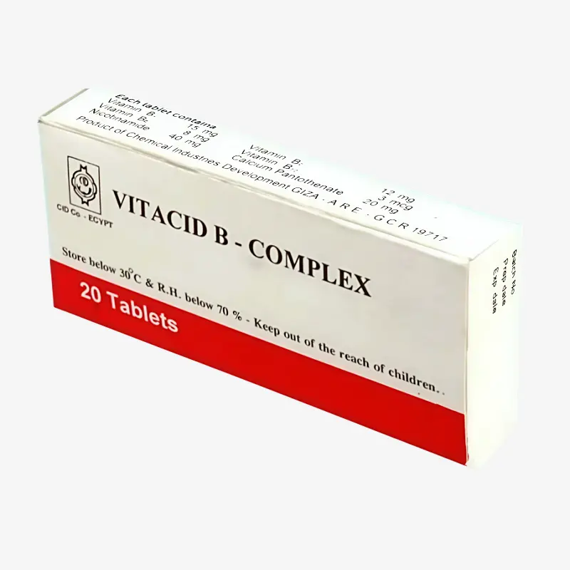 فيتاسيد بي كومبليكس 20 قرص 