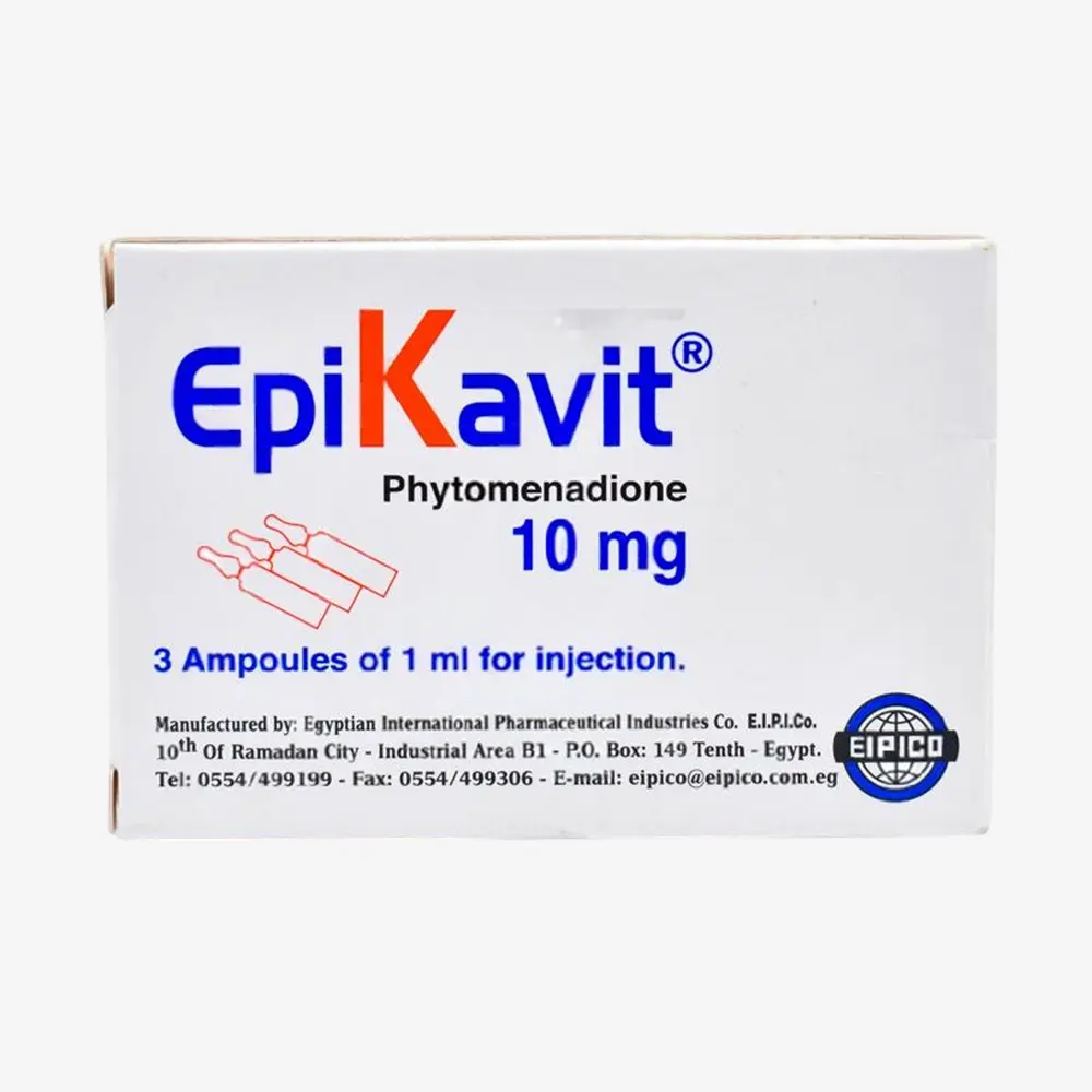 Epikavit 10 mg 3 ampoules 10mg