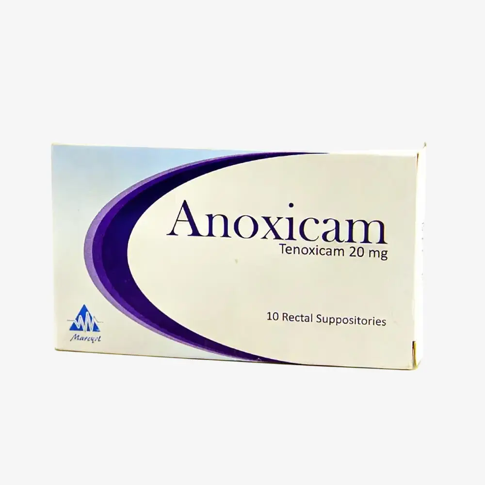 Anoxicam 20 mg 10 suppositories 20mg