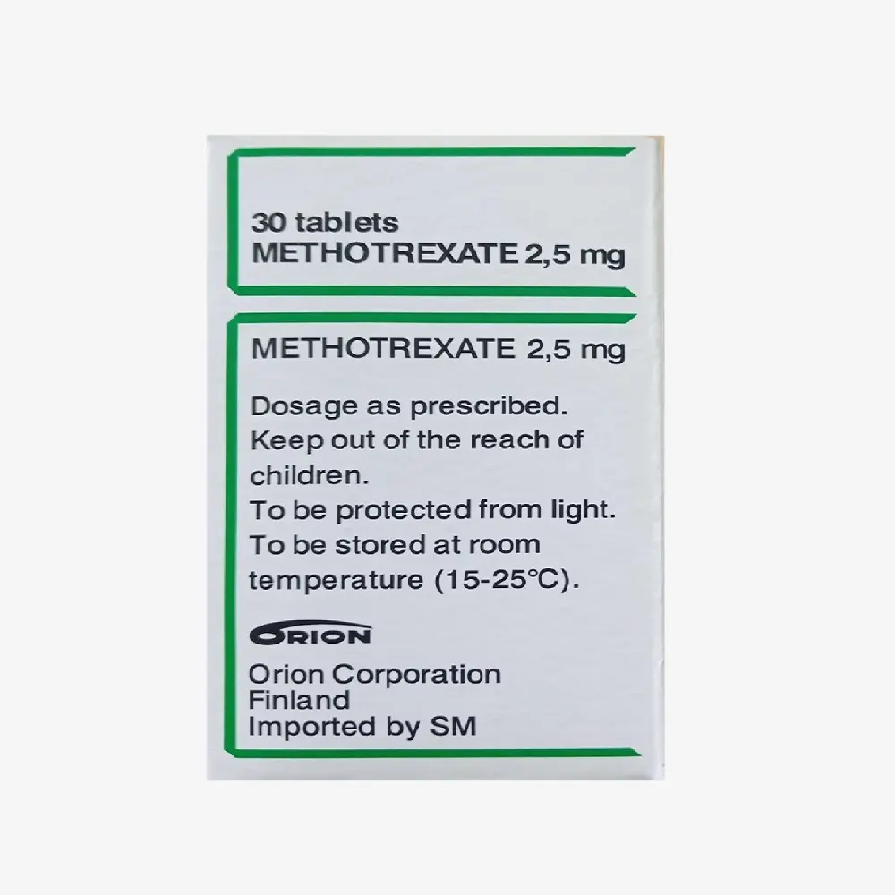 methotrexate-orion 2.5 mg tablets 2.5 mg