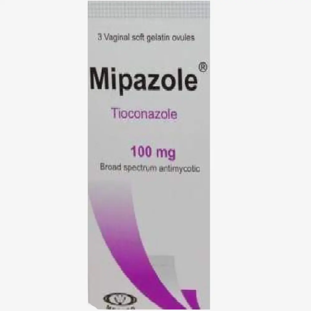 Mipazole 100 mg 3 vaginal suppositories 100mg