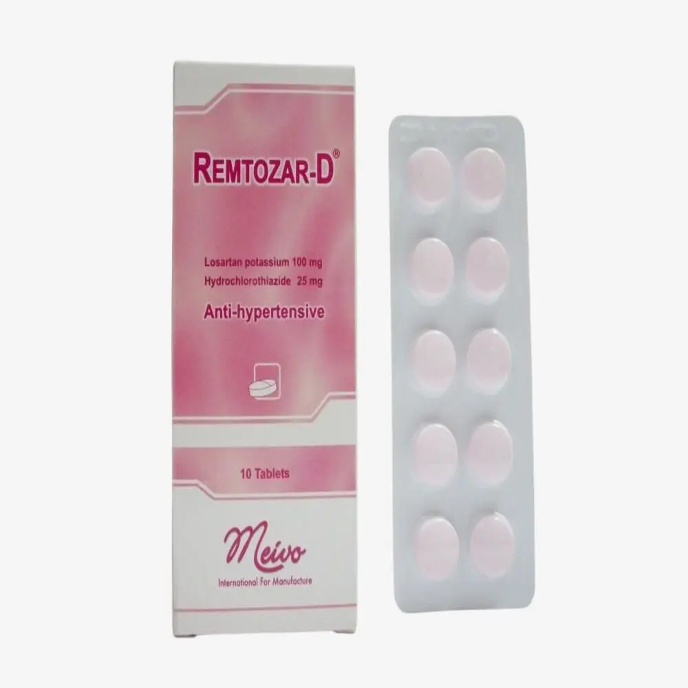 ريمتوزار-د 100 مليجرام 10 قرص 100mg