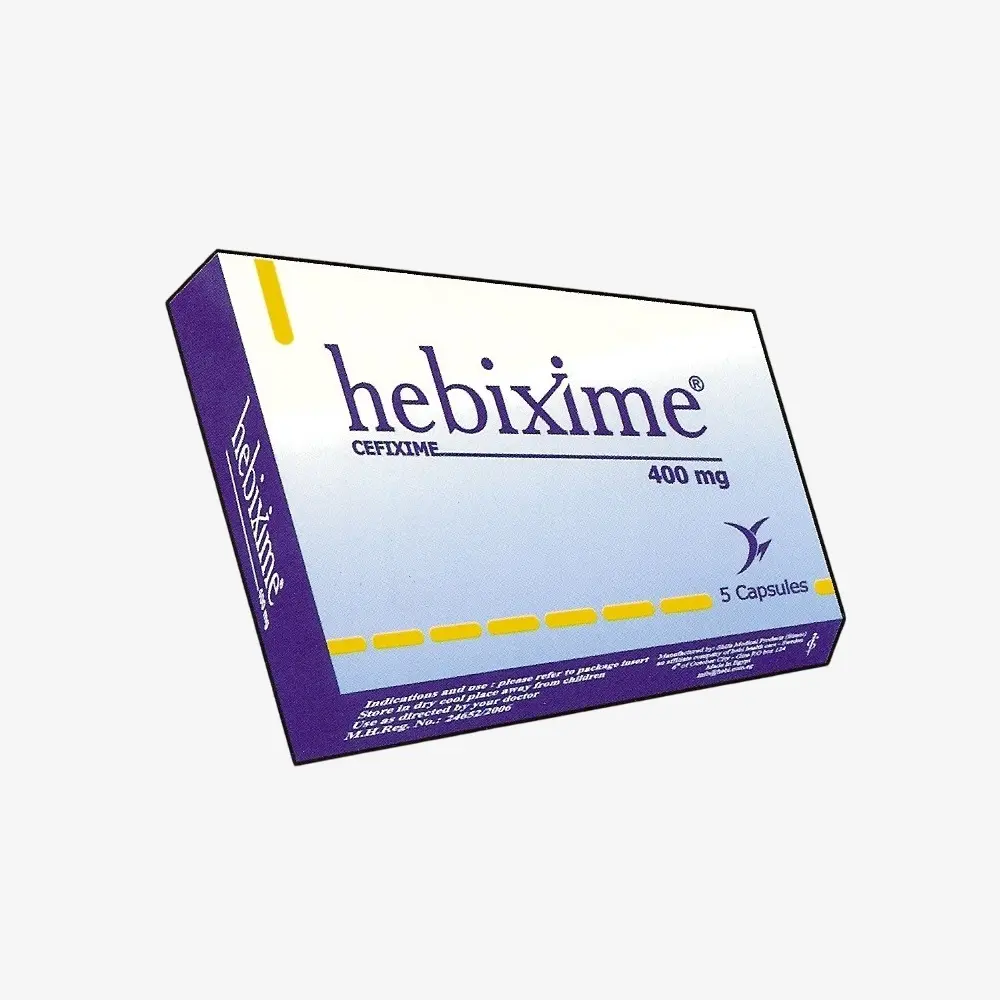 Hebixime 400 mg 5 capsules 400mg