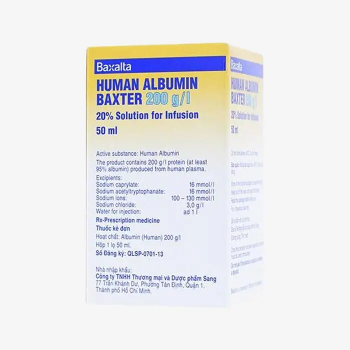 Baxter Albumin 200 mg Injection 200mg