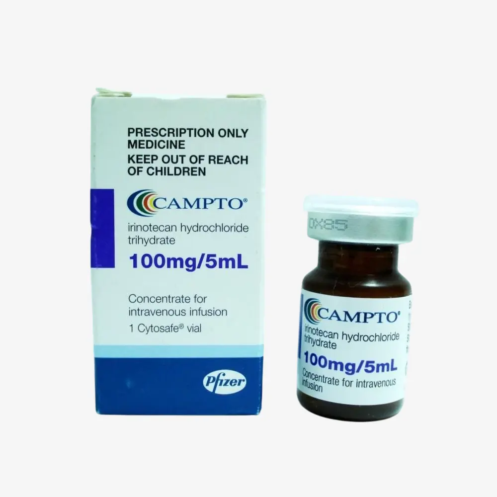 campto 100 mg / 5 ml vial 100 mg / 5 ml
