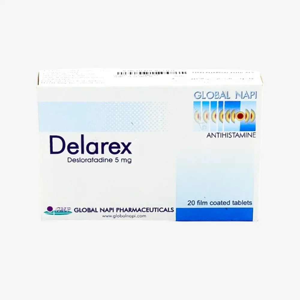 Delarex 5 mg 20 tablets 5mg