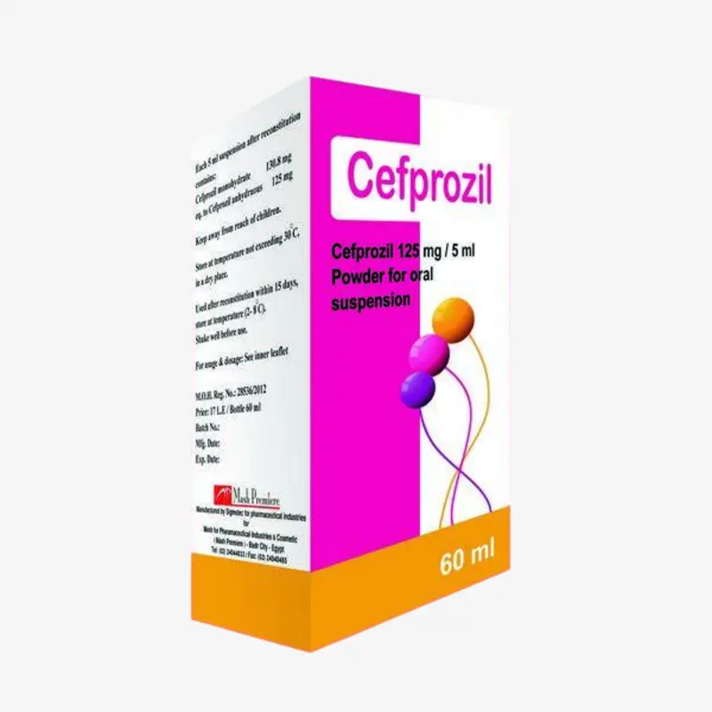 سيفبروزيل 60 ملي شراب 250mg/5ml