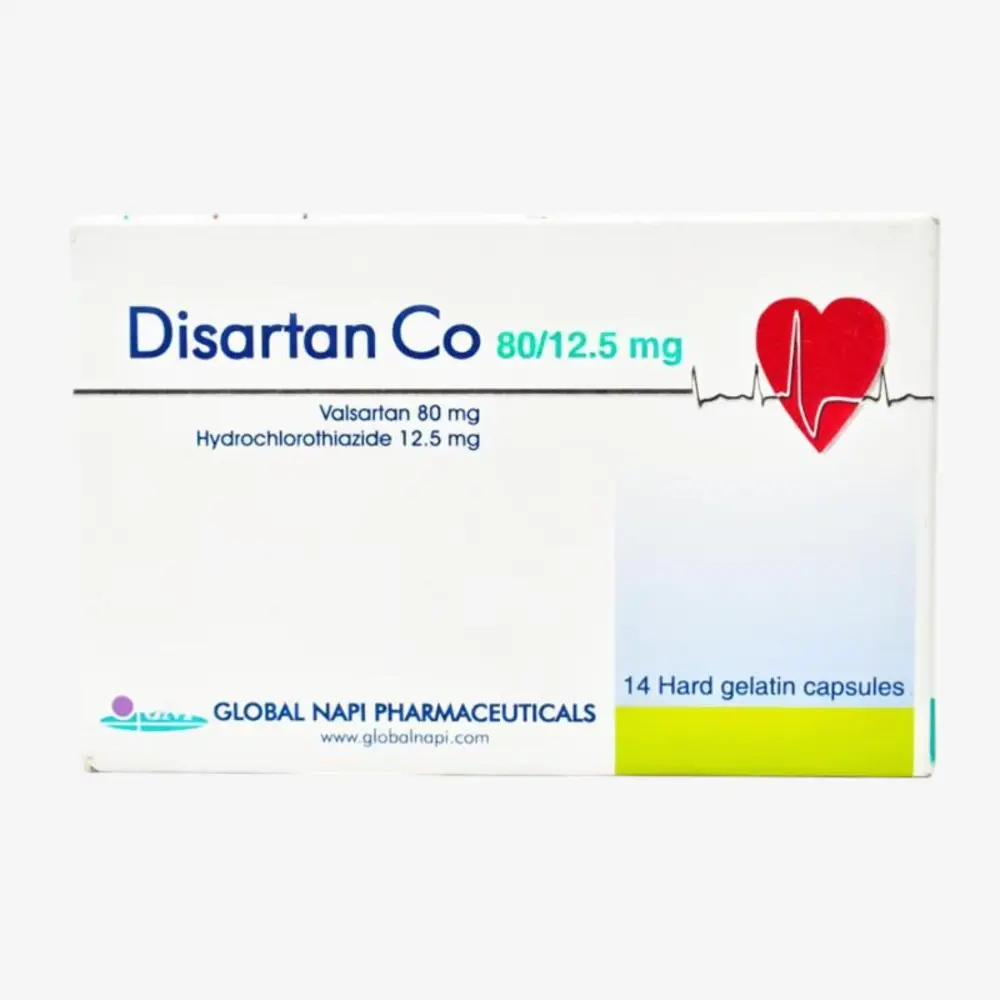 Disartan Co 80 mg 14 Capsules 80mg
