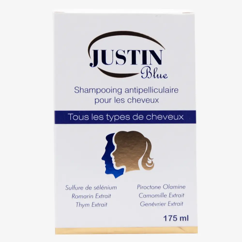 Justine Blue 175ml Shampoo 1%