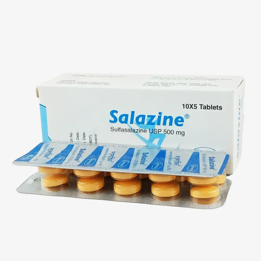 Salazine 500 mg 30 Capsules 500mg
