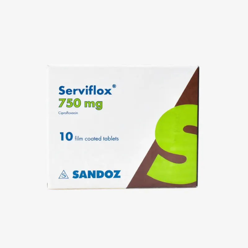 سيرفيفلوكس 750 مليجرام اقراص 750 مليجرام