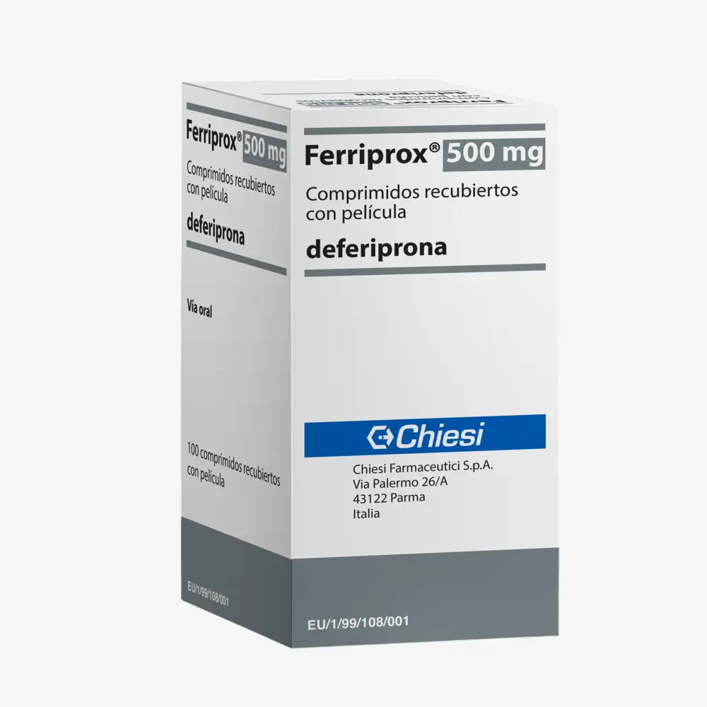 Ferriprox 500 mg 100 tablets 500mg