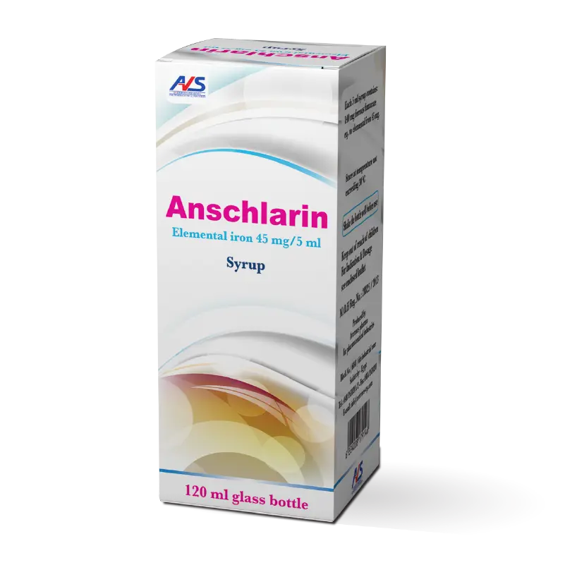 anschlarin 45 mg / 5 ml syrup 45 mg / 5 ml