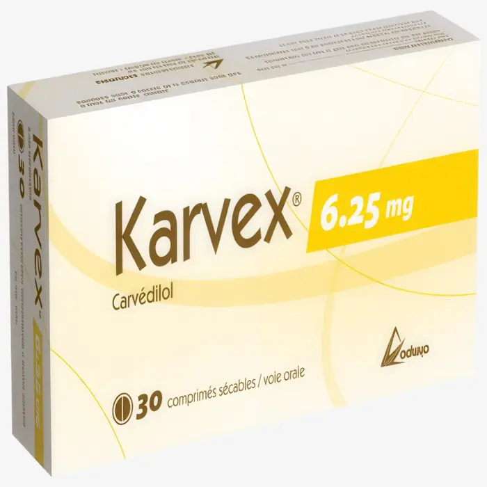 كارفيكس 6.25 مليجرام 30 قرص 6.25mg